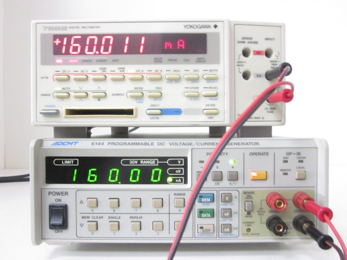 Advantest 6144 DC Voltage Current Source 0-±32V 0-±160mA [d1231382299]