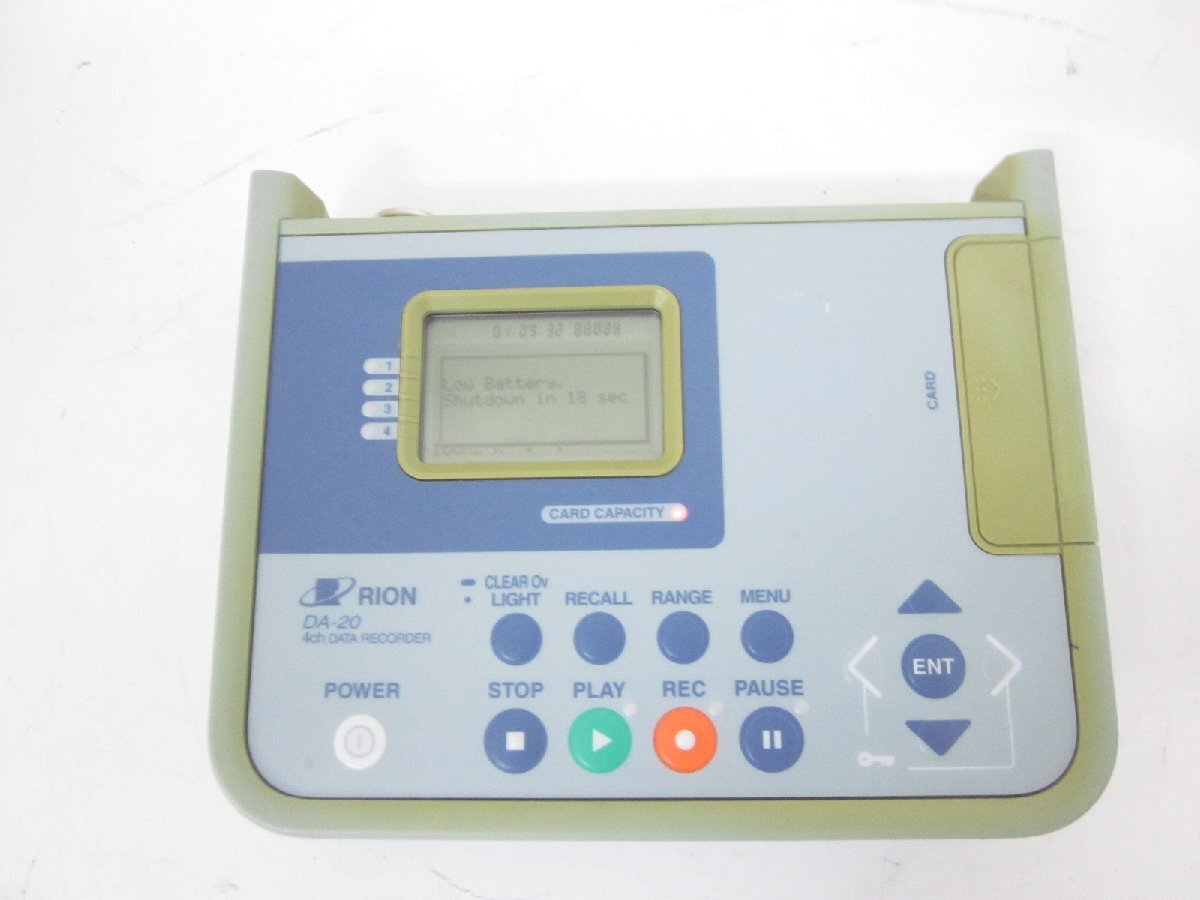 Rion DA-20 Data Recorder 4CH [g1231381809]