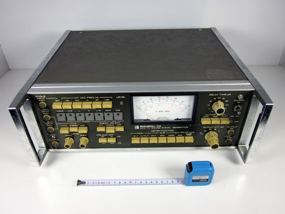 ShibaSoku 538 MPX TV Sound Signal Generator 0-140kHz [c1231382380]