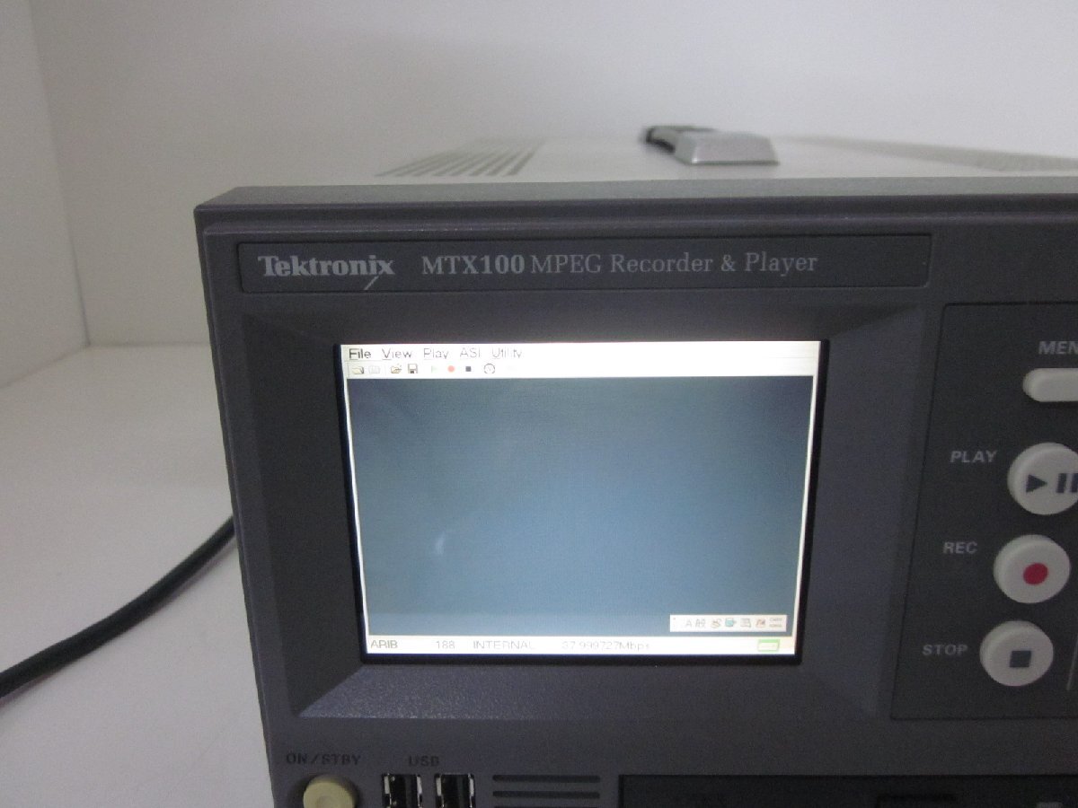 Tektronix MTX100 MPEG Recorder and Player [b1231379817]