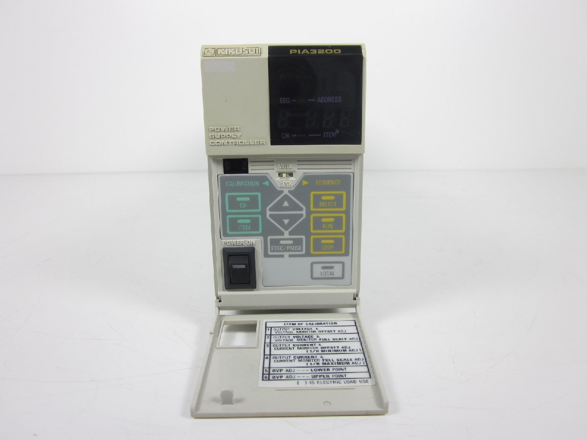 Kikusui PIA3200 Power Supply Controller for PAD-L/PAD-LA/PAK-A/PAN/PAN-A/PAS/PMCA-A [e1231387544]