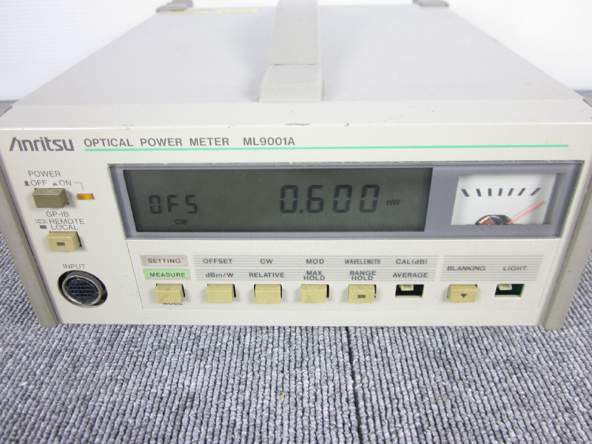 Anritsu ML9001A Optical Power Meter for ML941/ML961/ML971 [o1231380991]