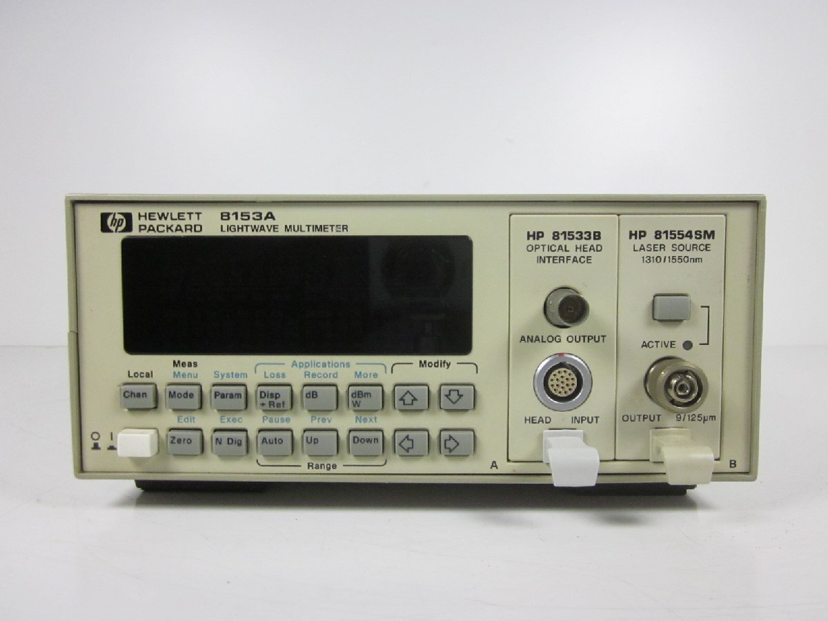 HP 8153A Optical Multimeter [o1231389150]