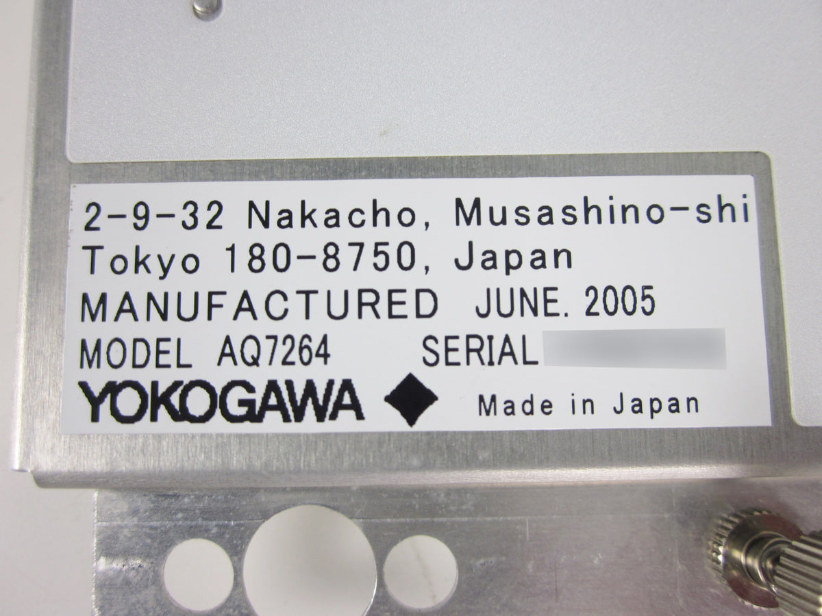 Yokogawa AQ7264 SMF Module [f1231381853]