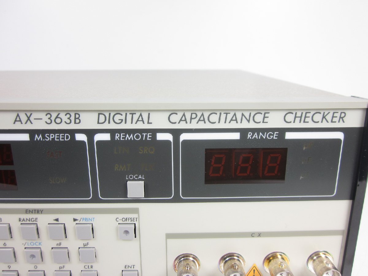 AdeptX AX-363B Digital Capacitance Checker 1kHz [f1231375831]