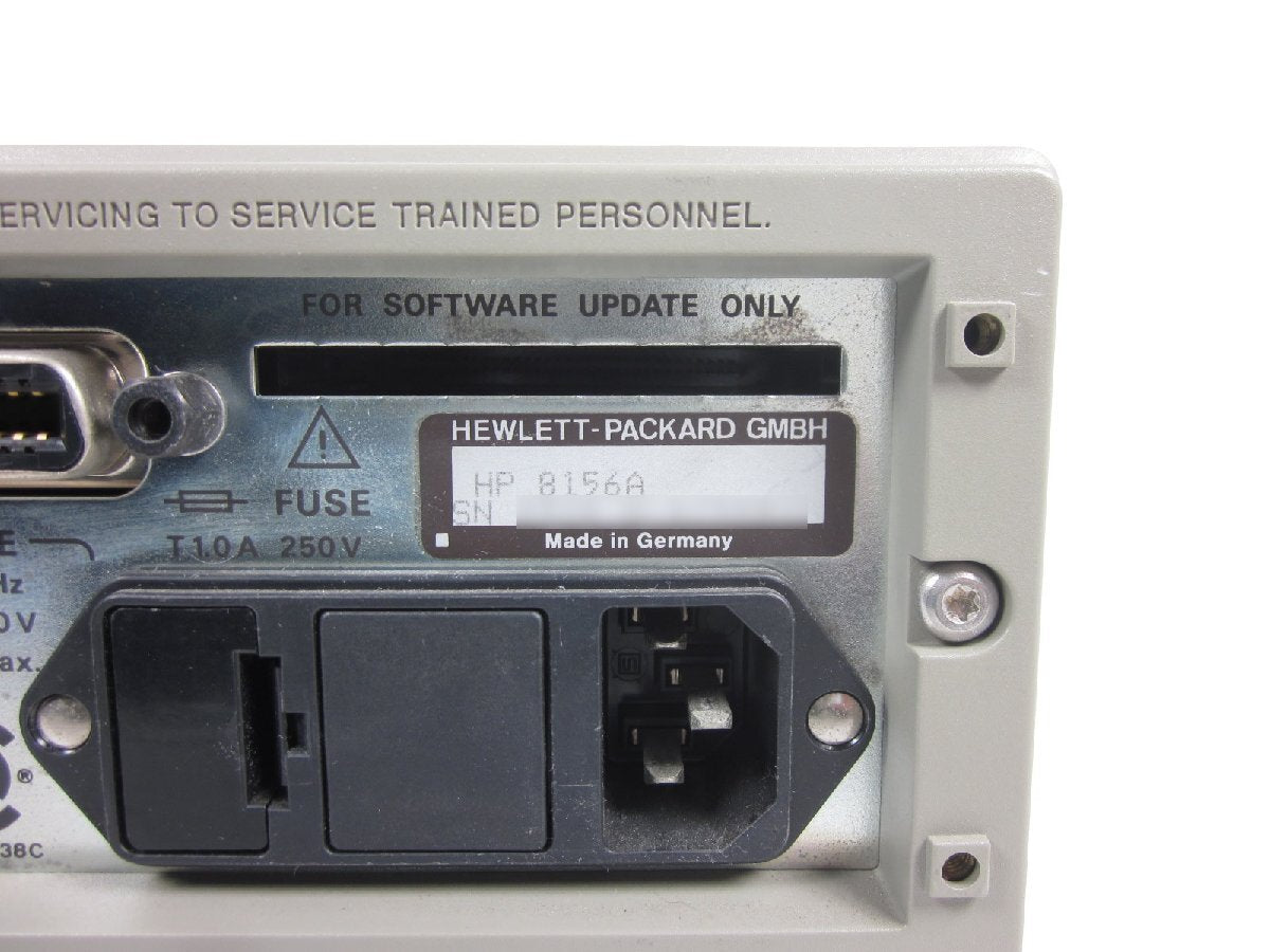 HP 8156A Optical Attenuator 60dB 1200-1650nm [1231376239]