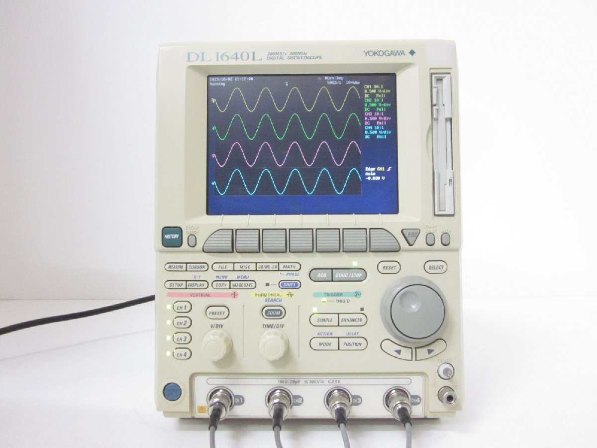 Yokogawa DL1640L Digital Oscilloscope 4CH 200MHz [m1231382177]