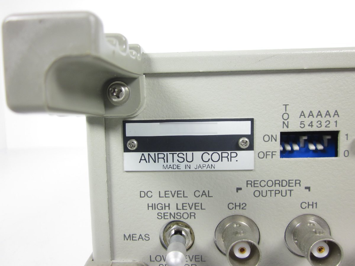 Anritsu ML910B Optical Power Meter 0.38μm-1.8μm 2 Channels [x1231373833]