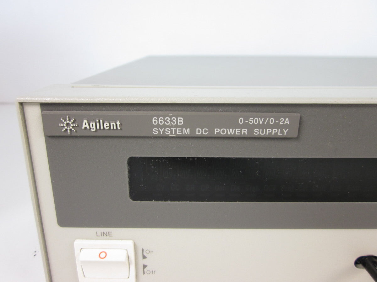 Agilent 6633B DC Power Supply 0-50V 0-2A [g1231376836]