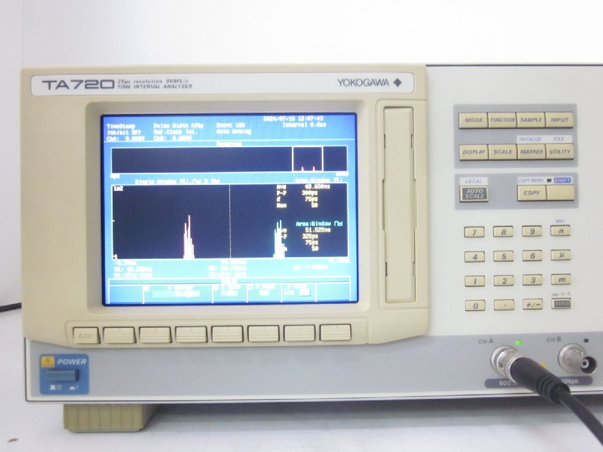 Yokogawa TA720 Time Interval Analyzer [f1231381356]