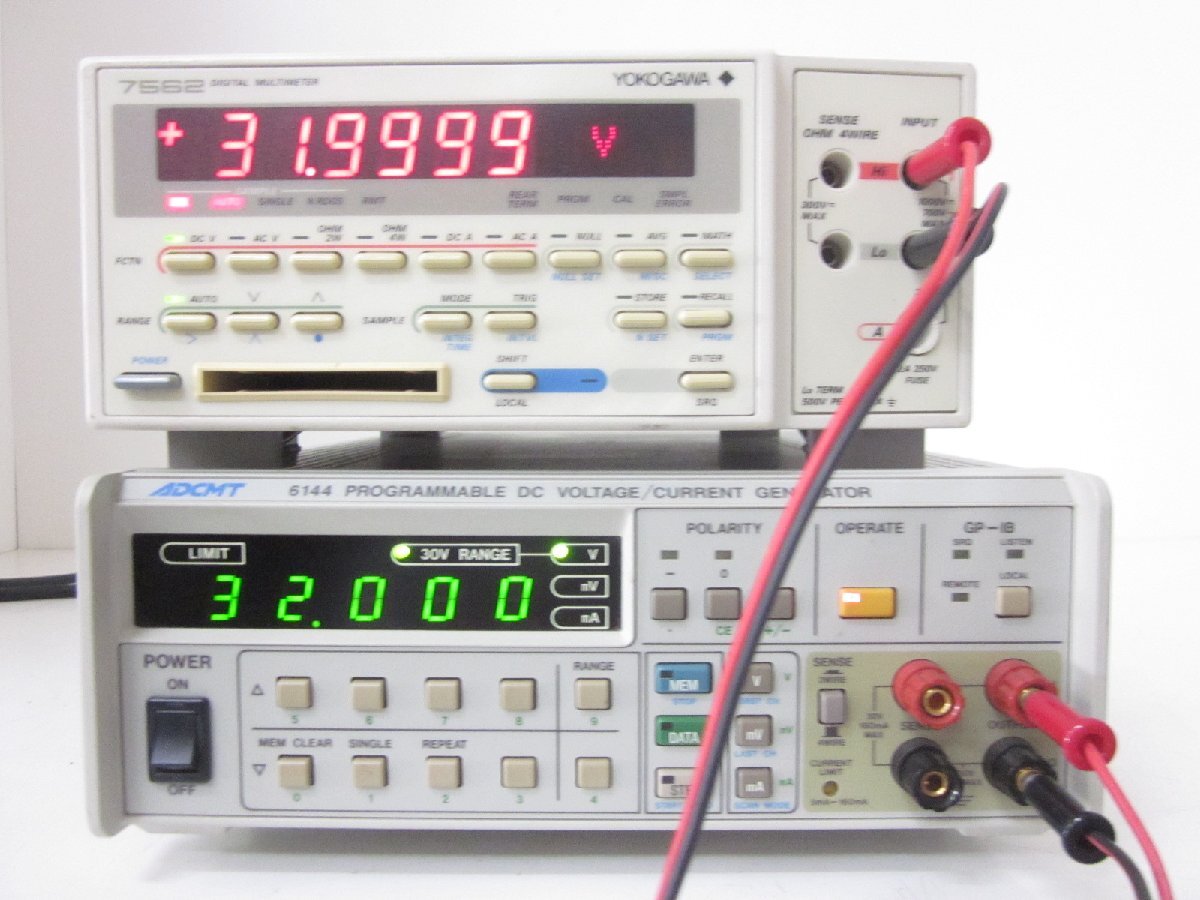 Advantest 6144 DC Voltage Current Source 0-±32V 0-±160mA [d1231382299]