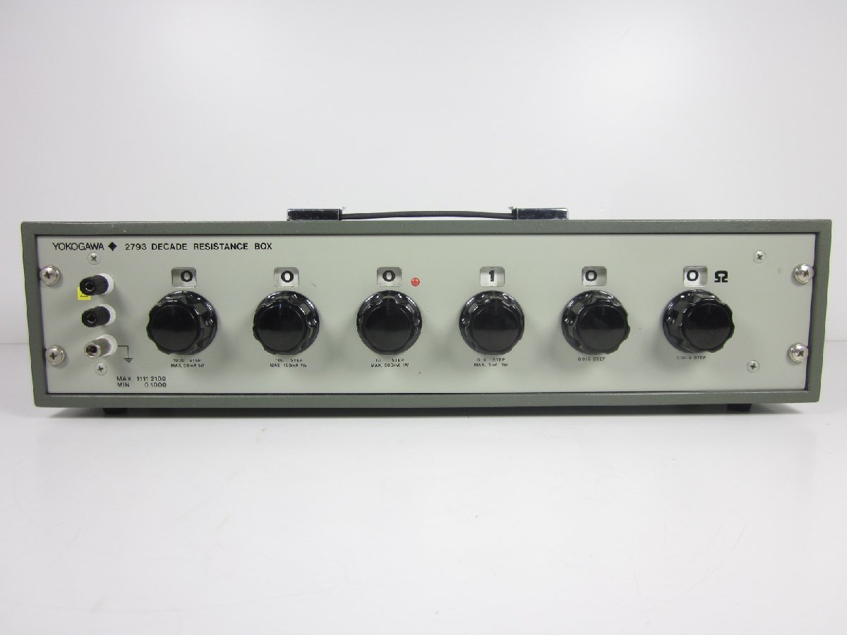 Yokogawa 2793 01 6-Dial Variable Resistor 0.1-1kOhm [e1231390336]