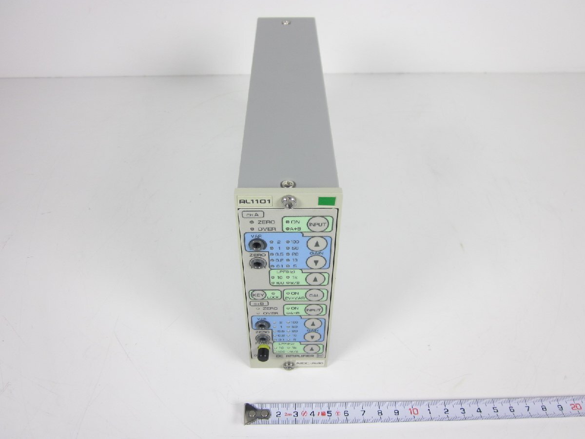 NEC AL1101 Isolation DC Amplifier 2ch Signal Conditioner [j1231387109]