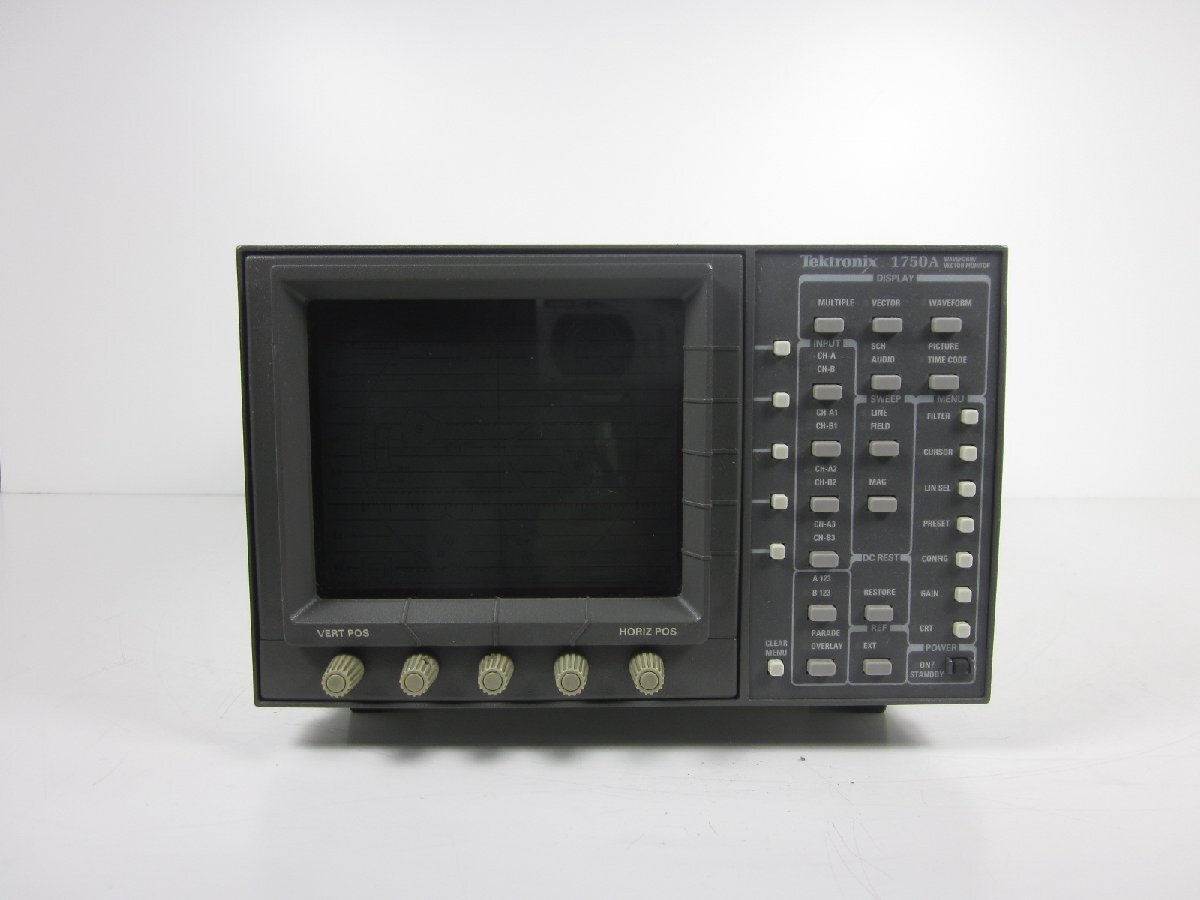 Tektronix 1750A Waveform Monitor Vectorscope [q1231379312]