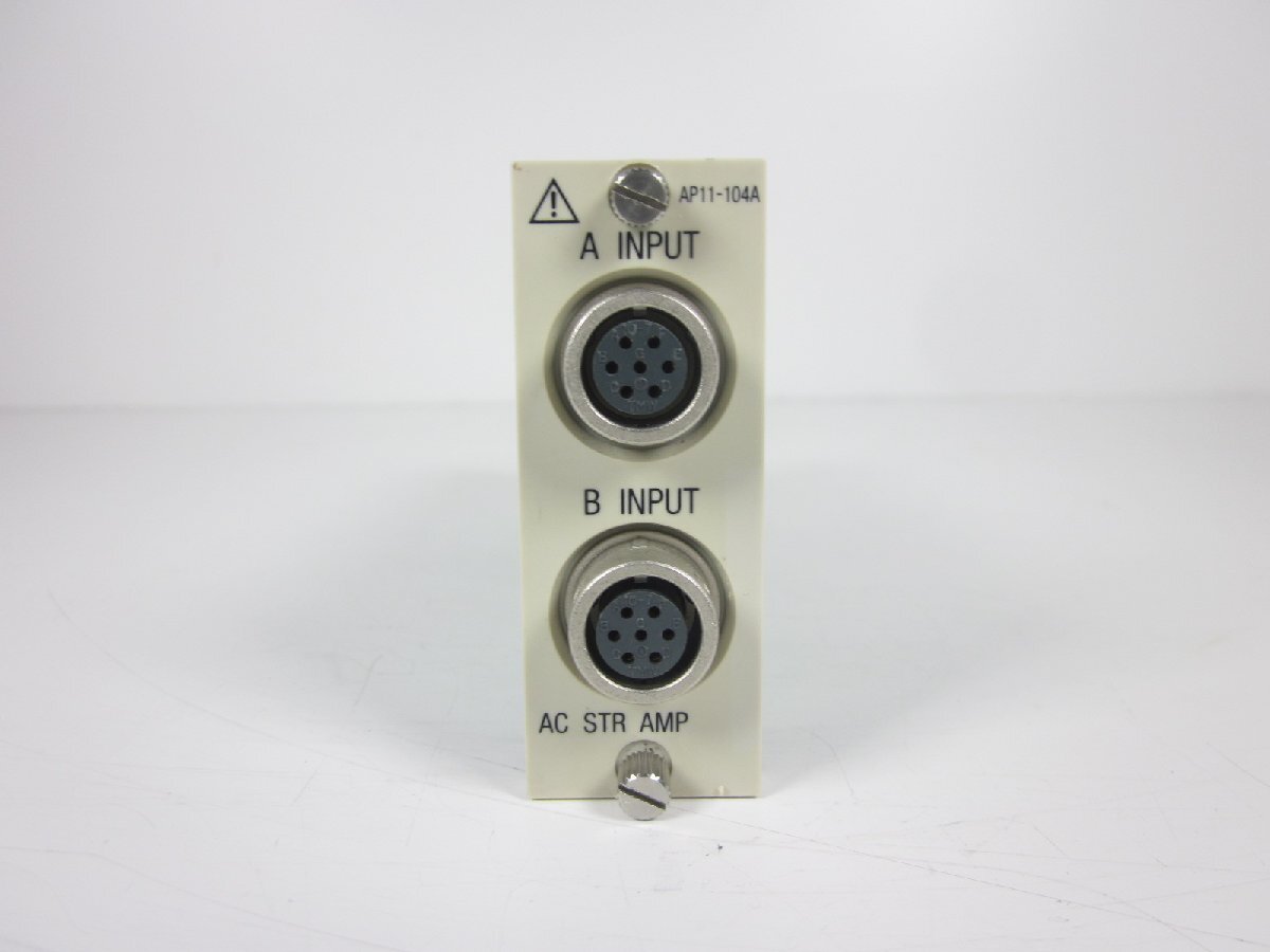 NEC Avio AP11-104A Strain Amplifier 2ch [o1231388556]