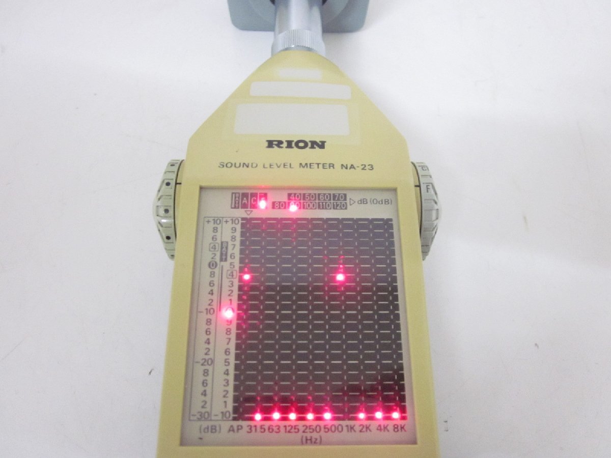 Rion NA-23 Real-Time Octave Noise Analyzer 27-130dB 31.5-8000Hz [d1231380993]