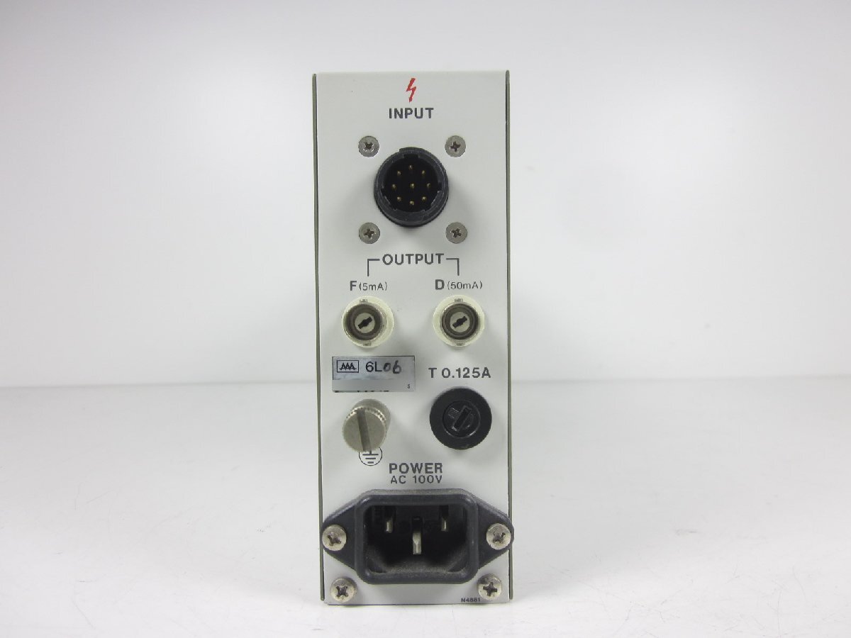 NEC 6L06 DC Amplifier Unit Range 1/2/5/10/20/50/100/200/500/1000/2000 [c1231381939]