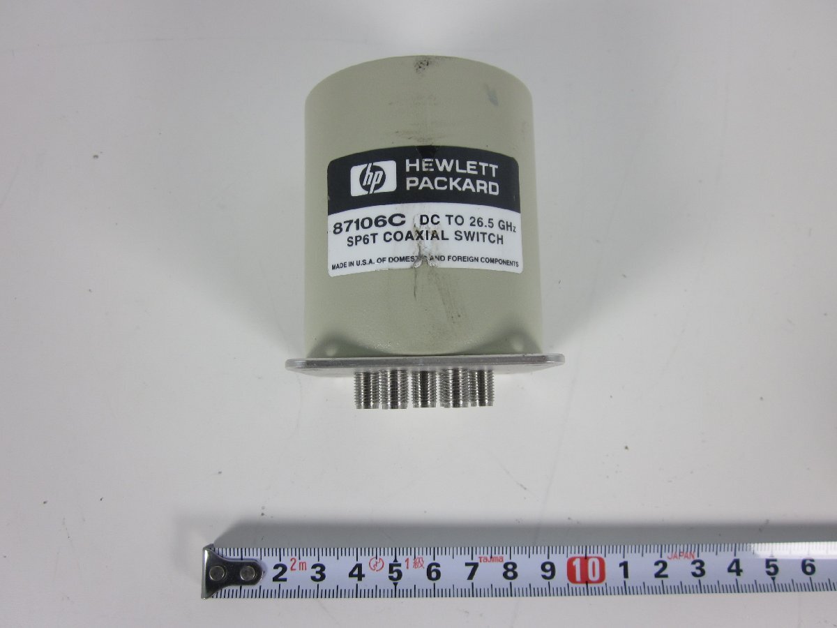 HP 87106C Multiport Coaxial Switch DC-26.5GHz SP6T [g1231383402]