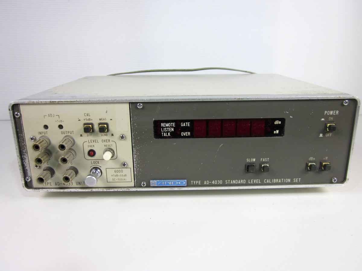 ANDO AD-4030 Standard Output Tester with AD-4533 Unit [q1231382155]
