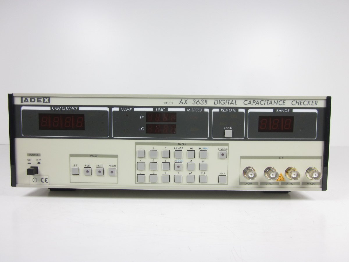 AdeptX AX-363B Digital Capacitance Checker 1kHz [f1231375831]