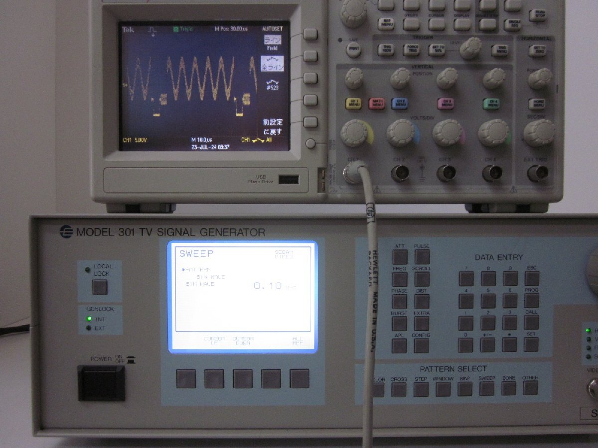 ELETEX 301S Signal Generator NTSC/PAL/SECAM [g1231379122]