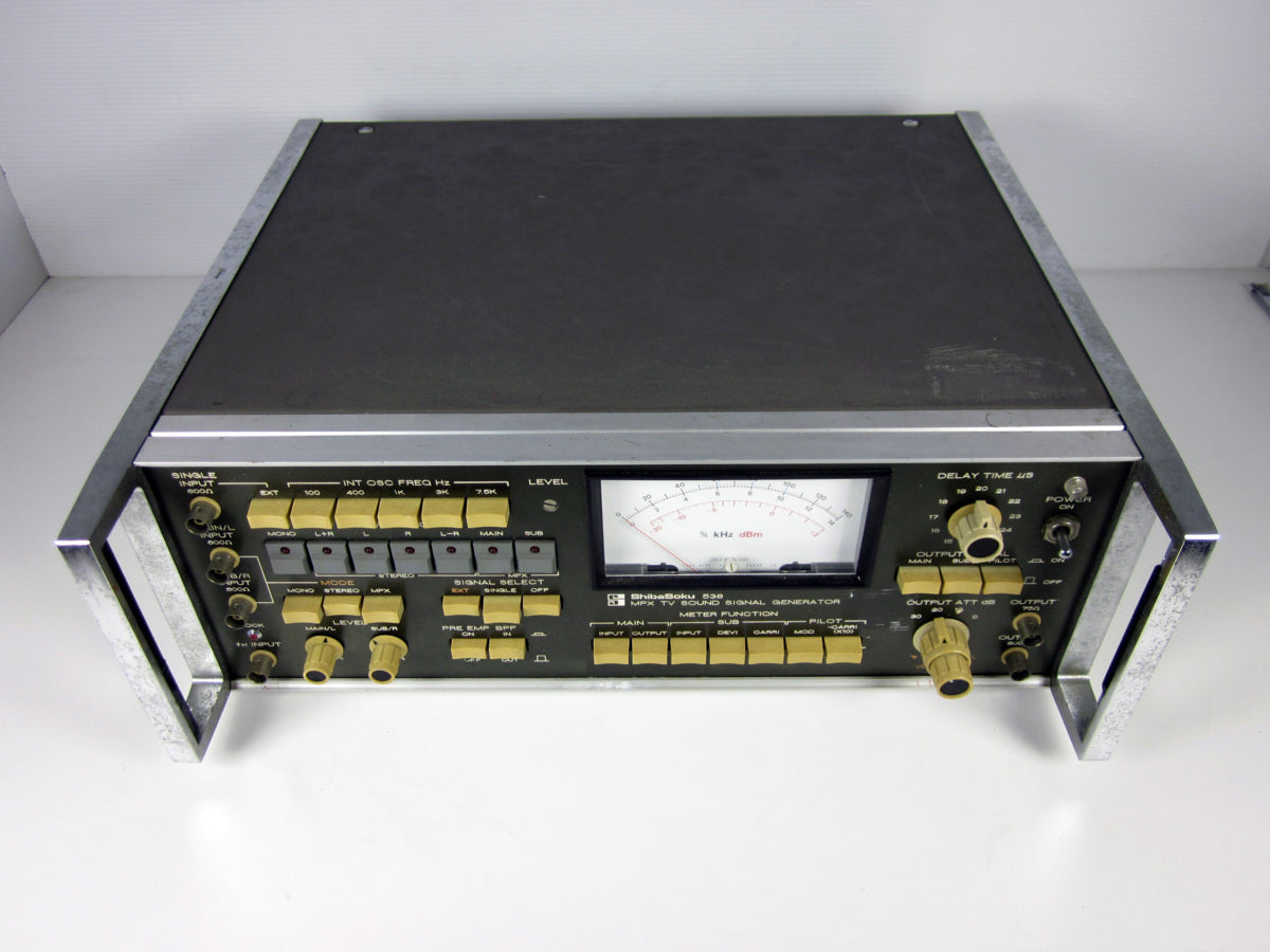 ShibaSoku 538 MPX TV Sound Signal Generator 0-140kHz [c1231382380]