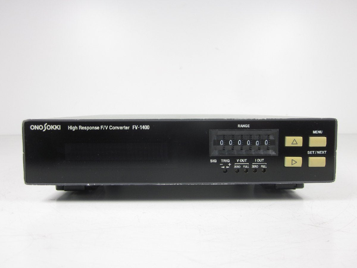 Ono Sokki FV1400 F/V Converter 1Hz-120kHz [j1231388850]