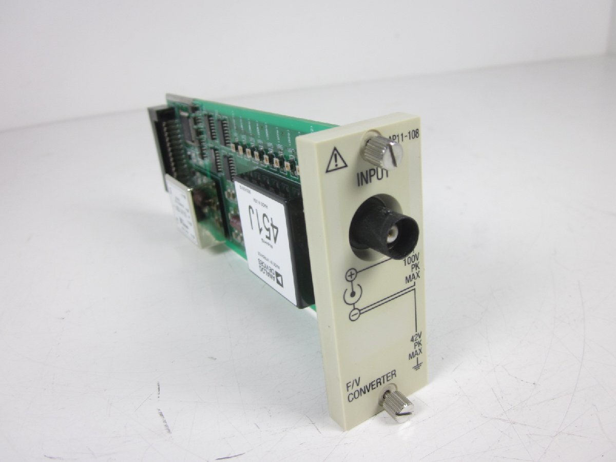 NEC Avio AP11-108 1ch F/V Amplifier Unit with Frequency Range up to 10kHz [g1231379926]