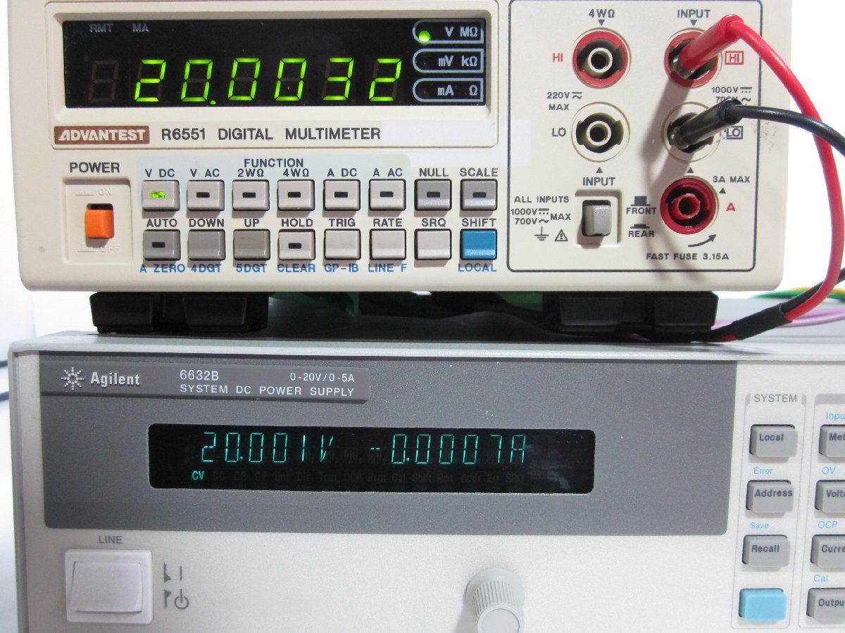Agilent 6632B DC Power Supply 0-20V 0-5A [k1231383564]