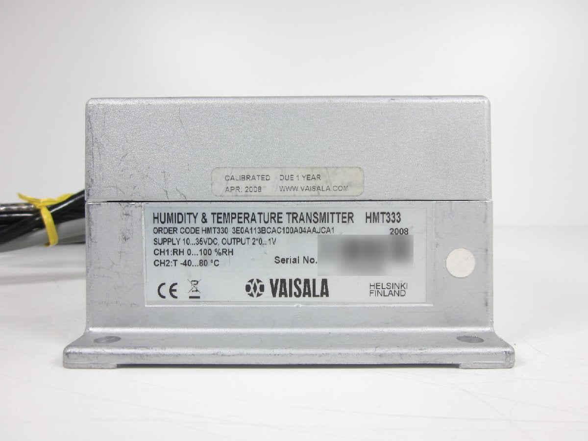 Vaisala HMT333 Humidity and Temperature Probe 0-100%RH [t1231378185]