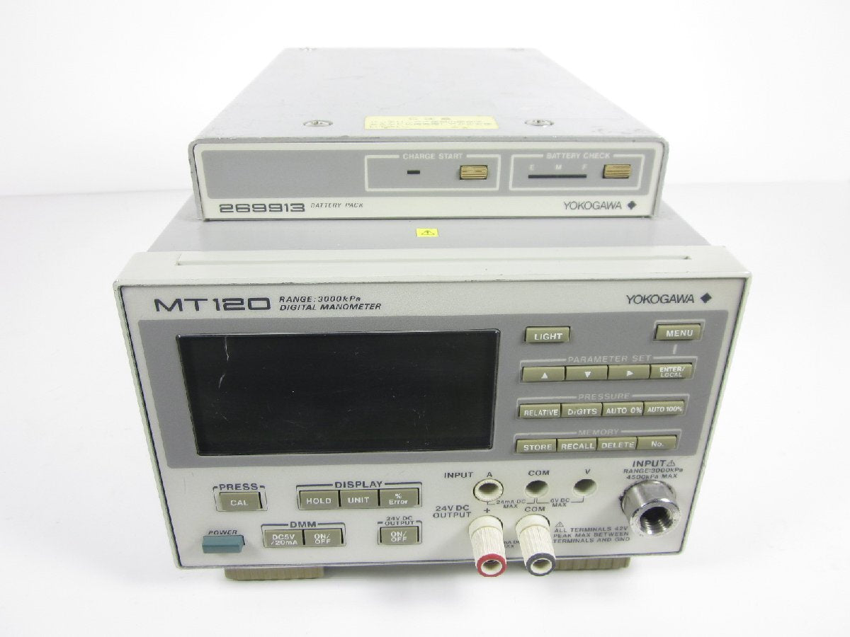 Yokogawa MT120 2652-04-U2-C1-M Digital Pressure Gauge [t1231383751]