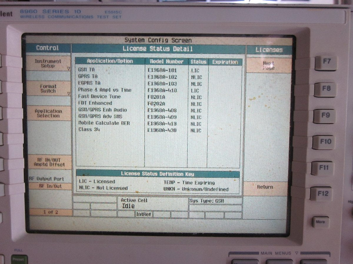 Agilent E5515C 8960 Series Wireless Communications Test Set [q1231377528]