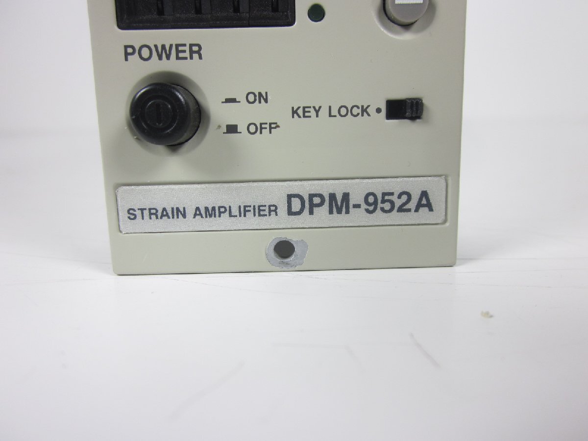 KYOWA DPM-952A Noise Measurement Instrument with Strain Amplifier [l1231385733]