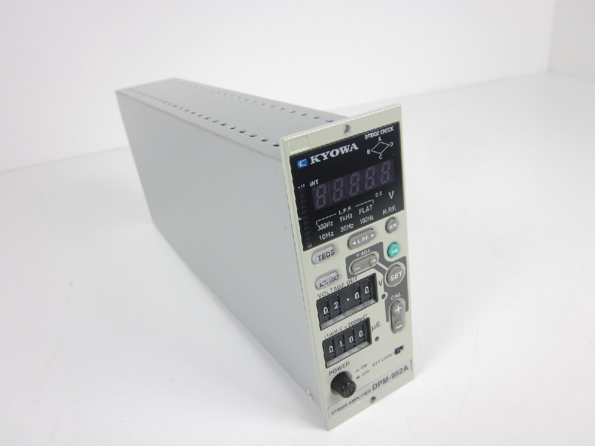 KYOWA DPM-952A Noise Measurement Instrument with Strain Amplifier [f1231376339]