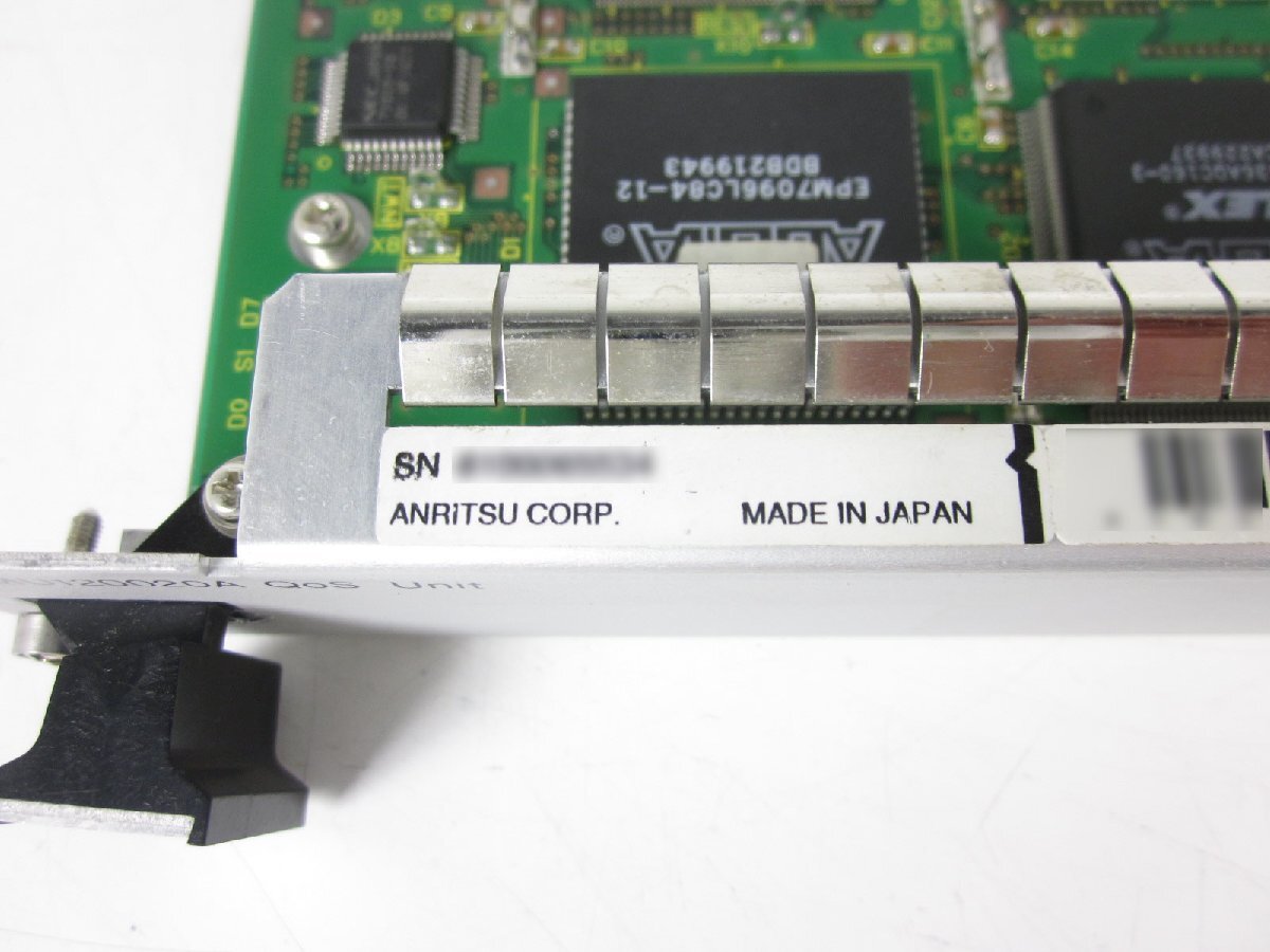 Anritsu MU120020A QOS Unit for MP1220A [t1231381167]
