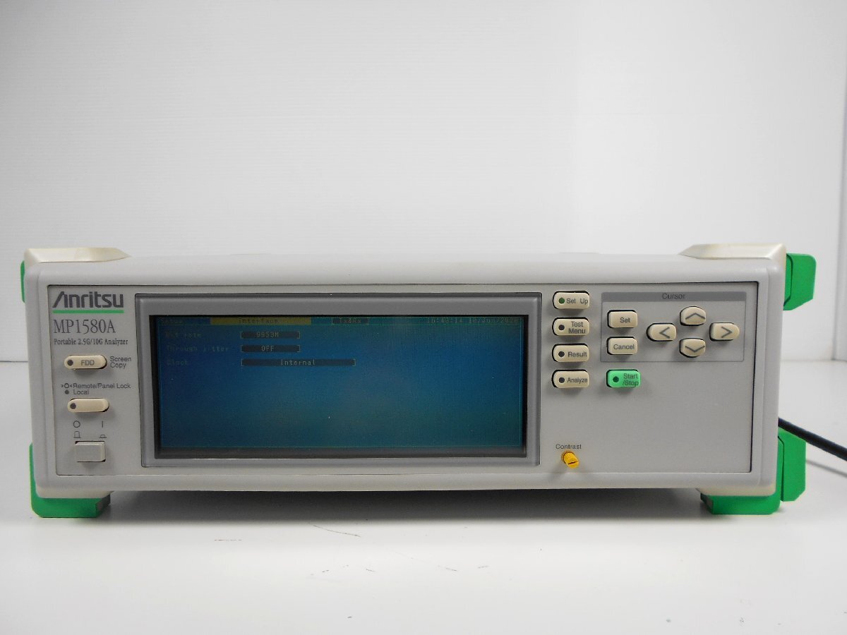 Anritsu MP1580A Portable 2.5G/10G Jitter Analyzer [o1231383430]