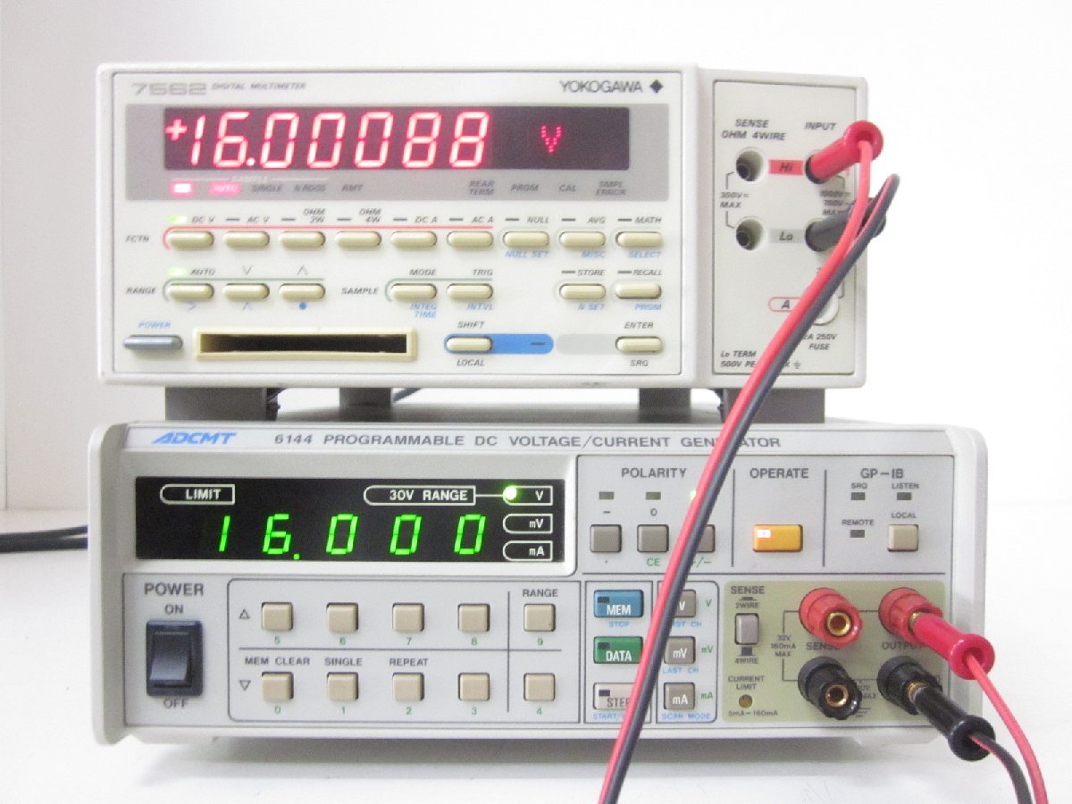 Advantest 6144 DC Voltage Current Source 0-±32V 0-±160mA [d1231382299]