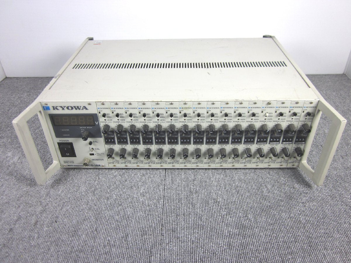 Kyowa MCD-16A Portable Multi Conditioner Strain Measuring Unit [l1231384634]