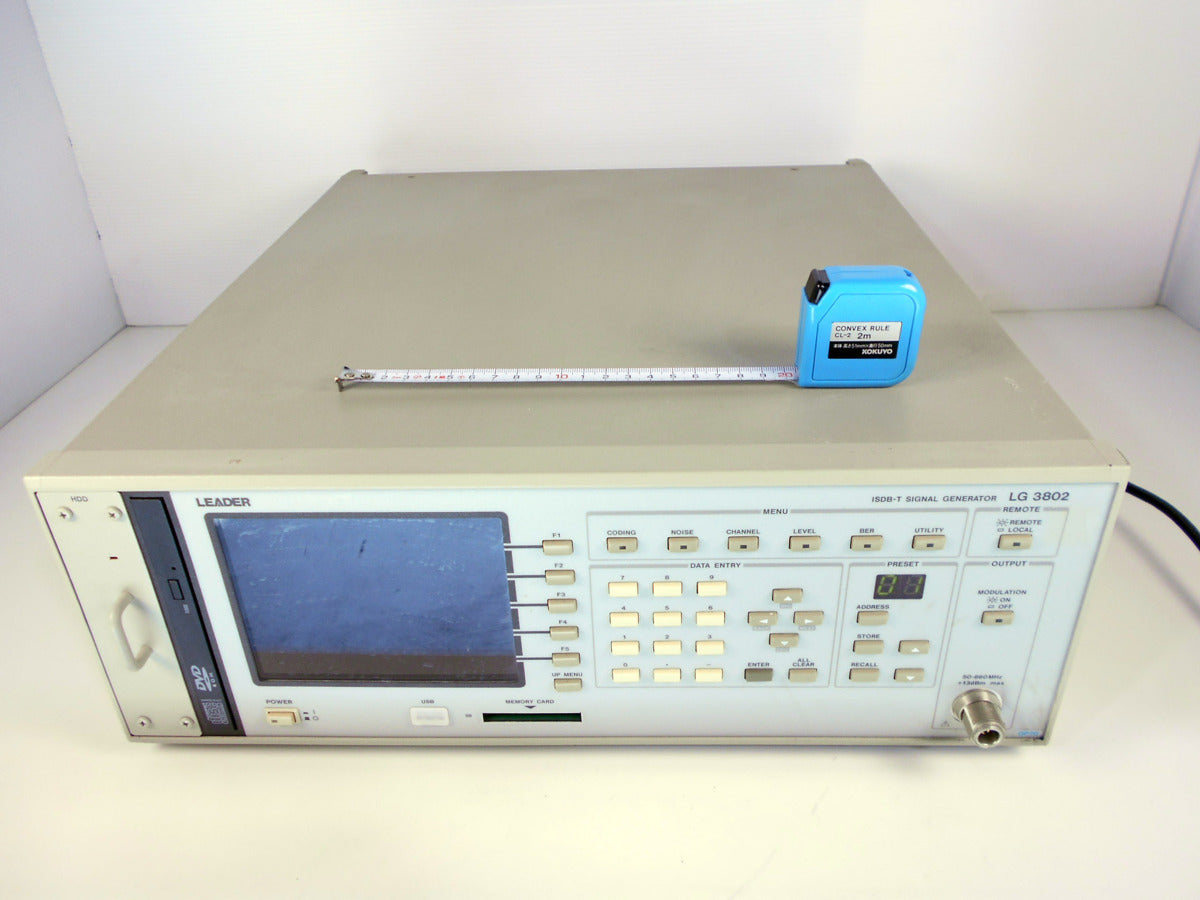 Leader LG3802-70 ISDB-T Signal Generator 860MHz [h1231384261]