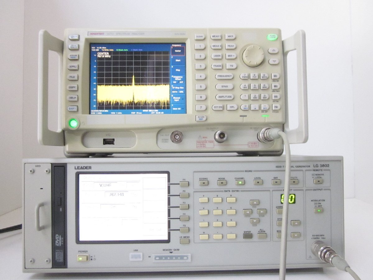 Leader LG3802 ISDB-T Signal Generator 860MHz [d1231386225]