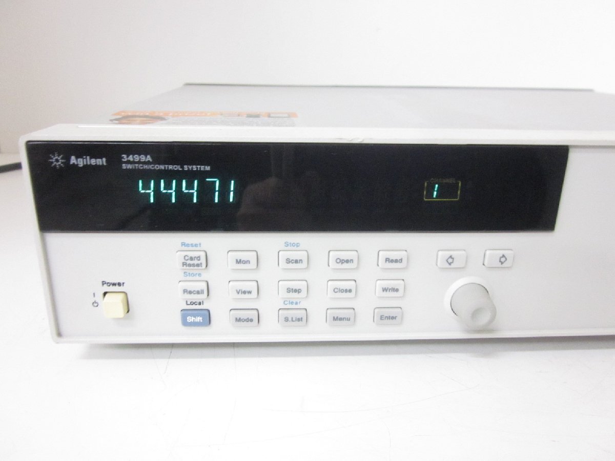 Agilent 3499A Switch Control System with 10 Channel Relay Modules [l1231382549]