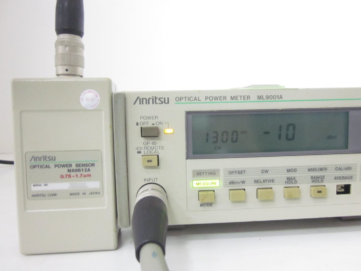 Anritsu ML9001A Optical Power Meter for ML941/ML961/ML971 [o1231380991]