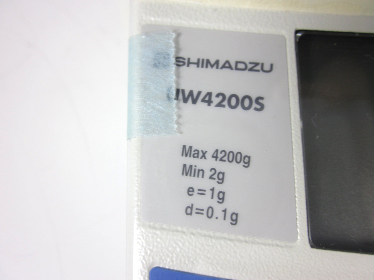 Shimadzu UW-4200S Electronic Balance 0.1g/4200g [1231383306]