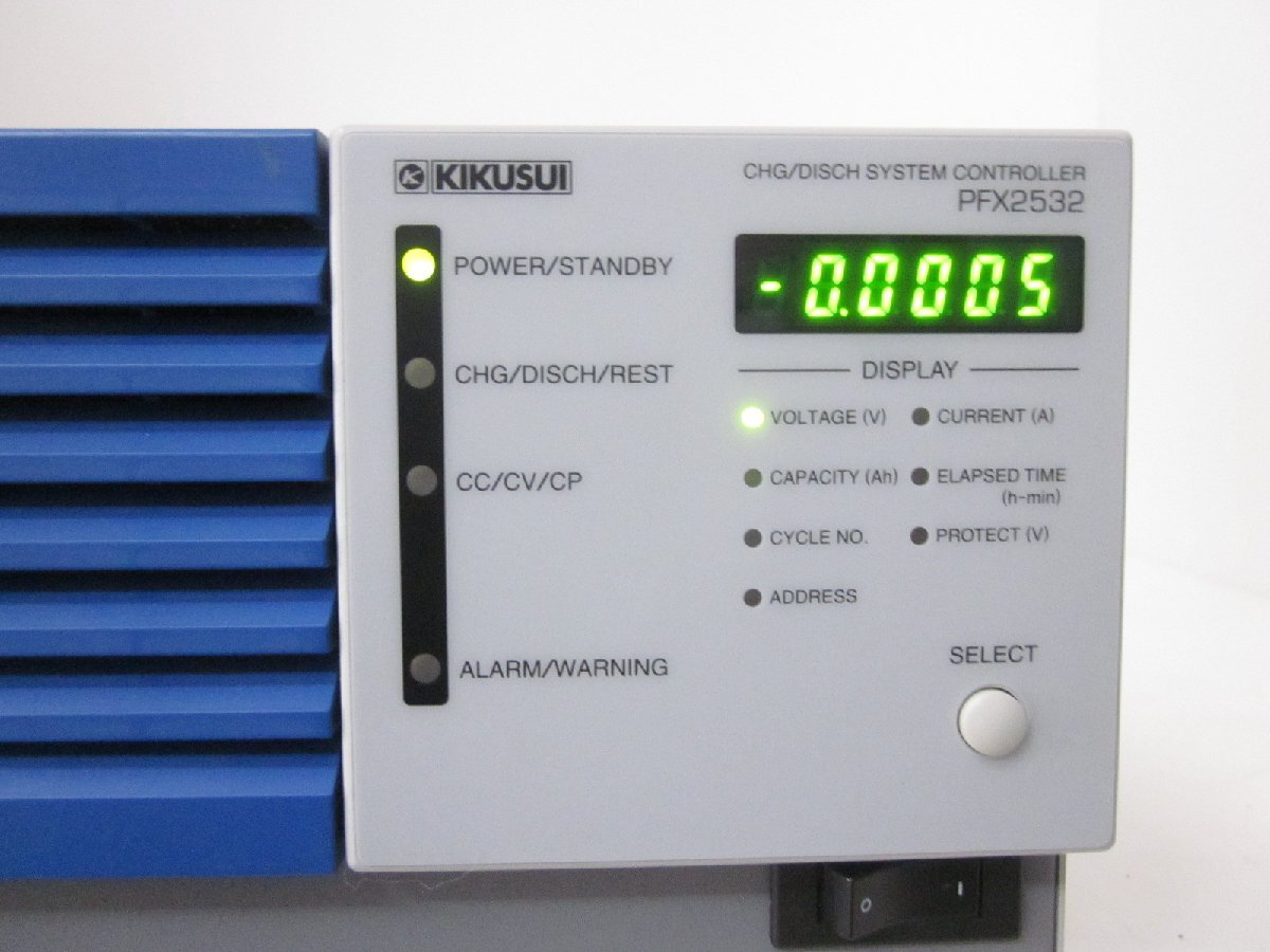 Kikusui PFX2532 Charge Discharge System Controller 60V 200A [t1231376537]