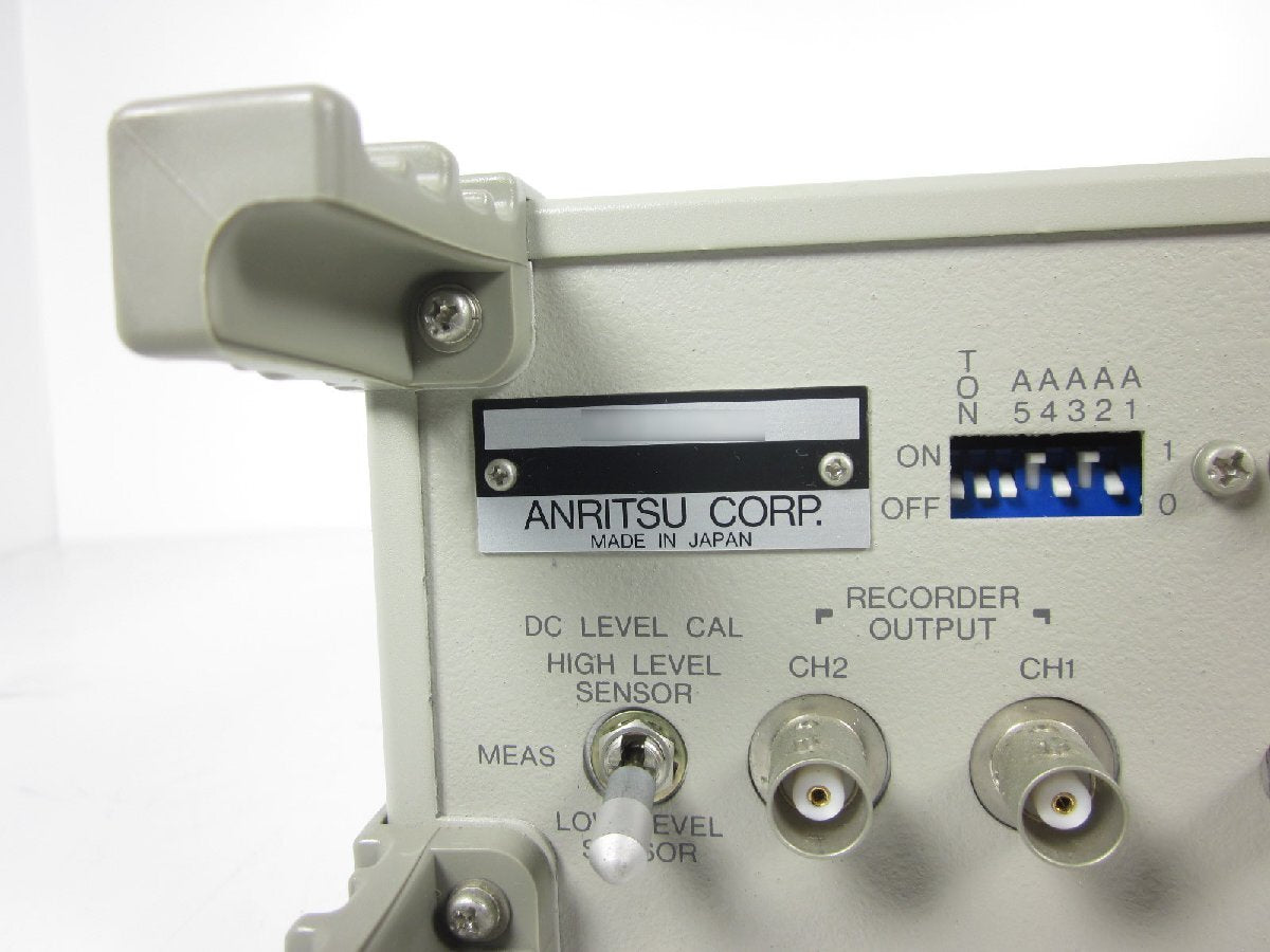 Anritsu ML910B Optical Power Meter 0.38μm-1.8μm 2 Channels [b1231377133]
