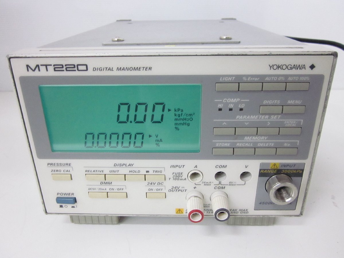 Yokogawa MT220 Digital Pressure Gauge 3000kPa [s1231385871]