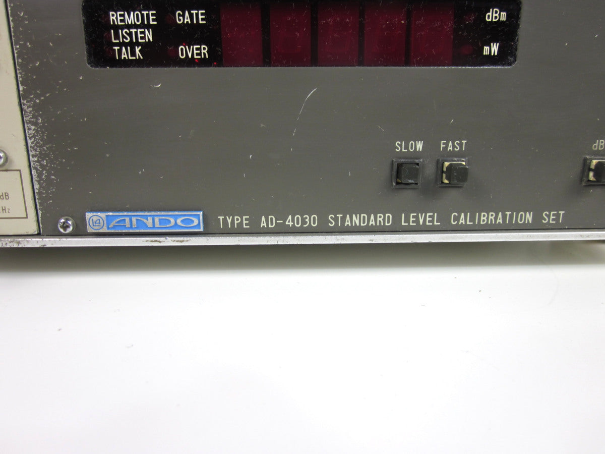 ANDO AD-4030 Standard Output Tester with AD-4533 Unit [q1231382155]