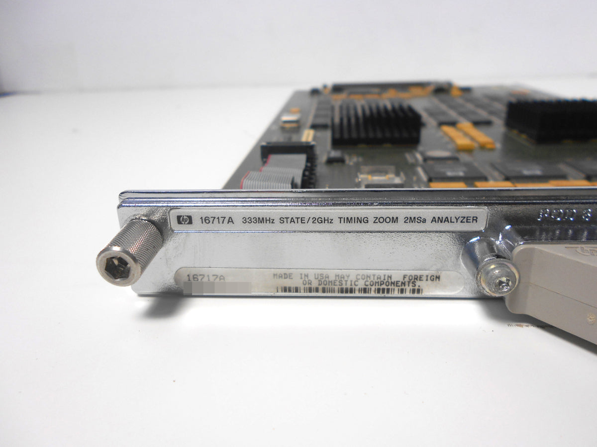 HP 16717A Logic Analyzer Module 333MHz State 2GHz Timing [c1231388461]