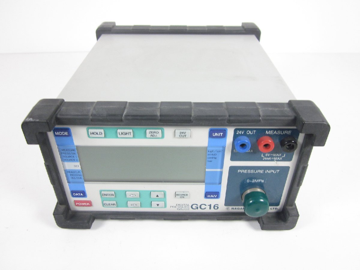 Nagano Keiki GC16 Precision Digital Pressure Gauge 0-2MPa [t1231377283]