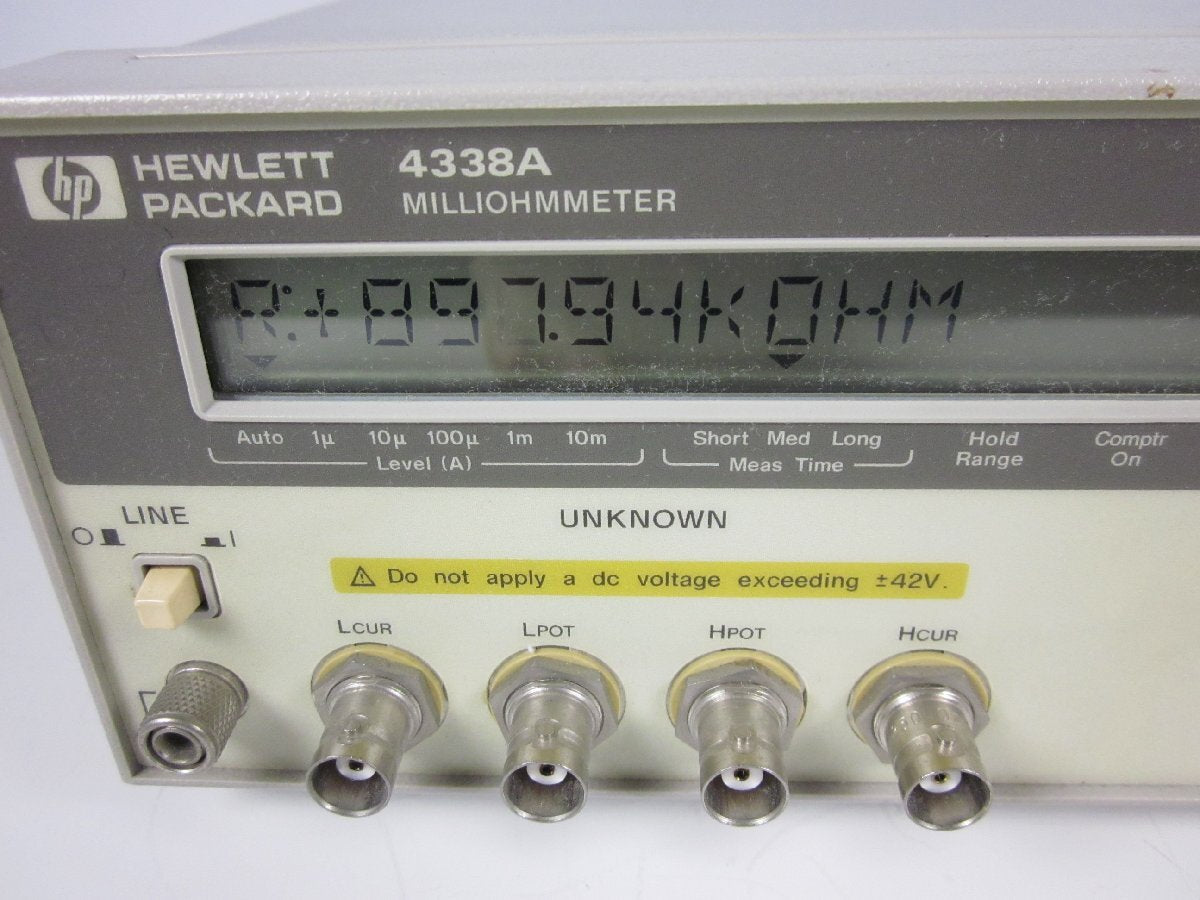 HP 4338A Milliohm Meter [m1231383277]